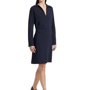 NWOT Vince Runched Rugby Navy Dress – Sz 14